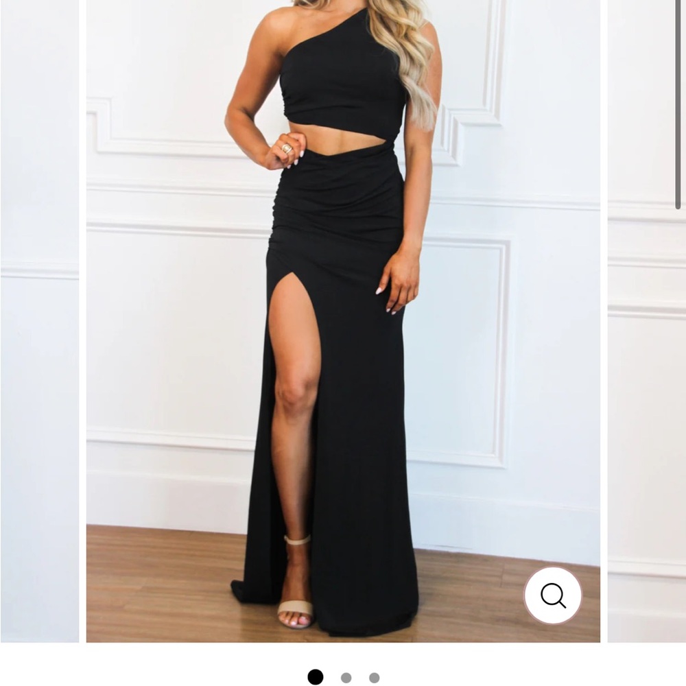 Bella & Bloom Cutout Maxi Dress